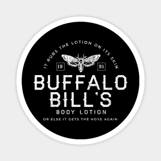 Buffalo Bill's Body Lotion - 1991 - modern vintage logo Magnet